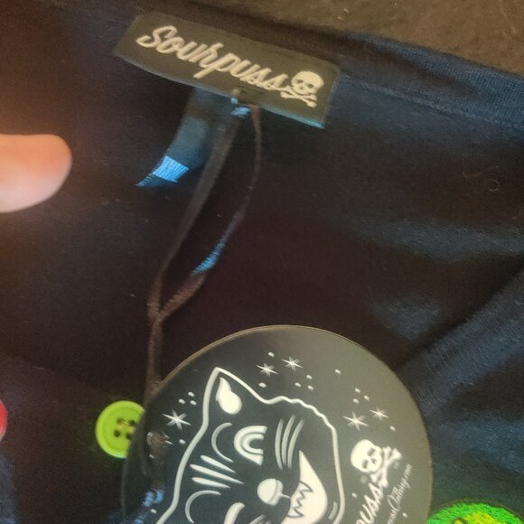 Sourpuss cardigan size XXXL New (fits 2x) - Picture 3 of 4